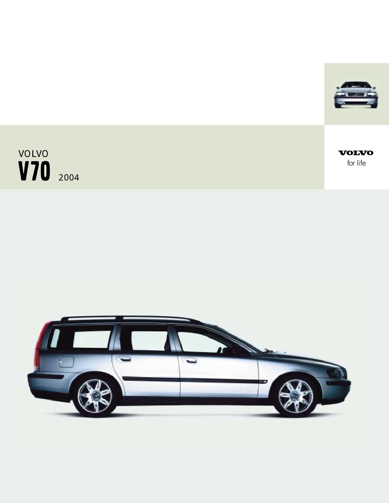2004 Volvo V70 Brochure Page 36